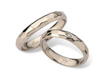 Ringe Polello Dame in Weißgold Diamante 0.01 Ct G3276DCH - G3276DCH